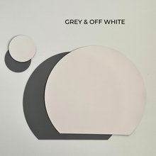 Load image into Gallery viewer, Double Colored Leather Placemat