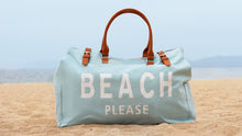 Load image into Gallery viewer, Baby Blue Beach Please Bag Unisex