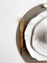 Load image into Gallery viewer, Woven Leather Placemat