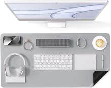 Load image into Gallery viewer, Leather Desk Pad with  Dual Sided Colors 70x35 CM