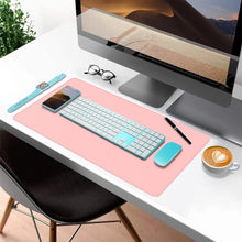 Load image into Gallery viewer, Leather Desk Pad with  Dual Sided Colors 70x35 CM