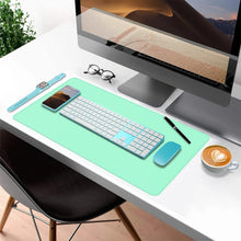 Load image into Gallery viewer, Leather Desk Pad with  Dual Sided Colors 70x35 CM