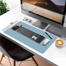 Load image into Gallery viewer, Leather Desk Pad with  Dual Sided Colors 70x35 CM