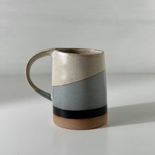 Load image into Gallery viewer, Sandy &amp; Light Blue Stoneware Ceramic Mug
