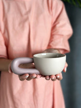 Load image into Gallery viewer, Purple Long Handle Mug