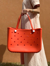 Load image into Gallery viewer, Large Croco Beach Bag