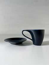Load image into Gallery viewer, Blue Minimalist Turkish Coffee Espresso Cup