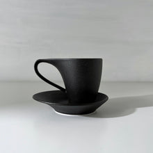 Load image into Gallery viewer, Black Minimalist Turkish Coffee Espresso Cup