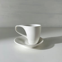 Load image into Gallery viewer, White Minimalist Turkish Coffee Espresso Cup