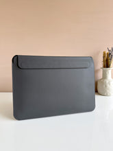Load image into Gallery viewer, Sleek Leather 13 to 13.6 inch Macbook Pro & Air Sleeve
