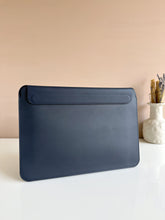 Load image into Gallery viewer, Sleek Leather 13 to 13.6 inch Macbook Pro & Air Sleeve