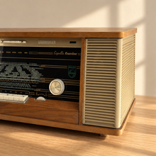 Load image into Gallery viewer, Title: Vintage Philips Capella Reverbeo Radio – Circa 1960s – Netherlands Brand