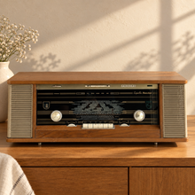 Load image into Gallery viewer, Title: Vintage Philips Capella Reverbeo Radio – Circa 1960s – Netherlands Brand