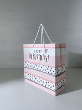 Load image into Gallery viewer, Hearts logo Happy Birthday Bag