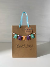 Load image into Gallery viewer, Colorful Banner Happy Birthday Bag