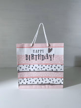 Load image into Gallery viewer, Hearts logo Happy Birthday Bag