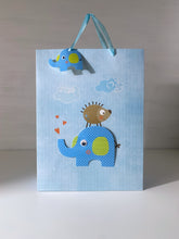 Load image into Gallery viewer, Elephant and Hedgehog Gift Bag