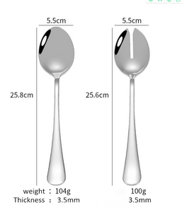 Two Large Serving Spoons