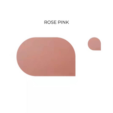 Load image into Gallery viewer, Drop Shaped Leather Placemat