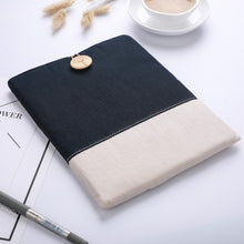 Load image into Gallery viewer, Navy Blue 13 inch Macbook Pro & Air Sleeve