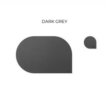 Load image into Gallery viewer, Drop Shaped Leather Placemat