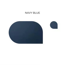 Load image into Gallery viewer, Drop Shaped Leather Placemat