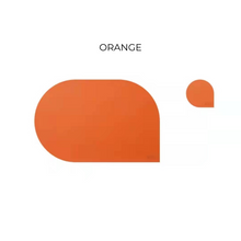 Load image into Gallery viewer, Drop Shaped Leather Placemat