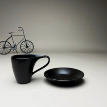 Load image into Gallery viewer, Black Minimalist Turkish Coffee Espresso Cup