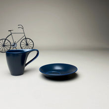Load image into Gallery viewer, Blue Minimalist Turkish Coffee Espresso Cup