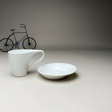 Load image into Gallery viewer, White Minimalist Turkish Coffee Espresso Cup