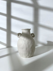 Off-White Ancient Roman Vase
