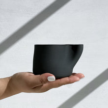 Load image into Gallery viewer, The Carbon Black Infinity Shaped Mug
