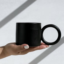 Load image into Gallery viewer, The Black Big Handle Mug