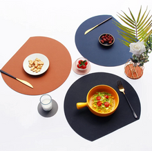 Load image into Gallery viewer, Double Colored Leather Placemat