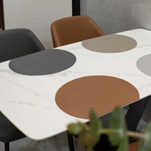 Load image into Gallery viewer, Woven Leather Placemat