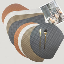 Load image into Gallery viewer, Woven Leather Placemat