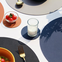 Load image into Gallery viewer, Double Colored Leather Placemat