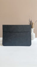 Load image into Gallery viewer, Leather 13 to 14 inch Macbook Pro & Air Sleeve