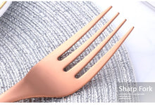 Load image into Gallery viewer, Large Serving Spoons & Fork