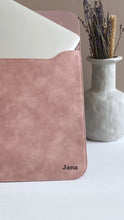 Load image into Gallery viewer, Leather 13 to 14 inch Macbook Pro & Air Sleeve