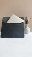 Load image into Gallery viewer, Leather 13 to 14 inch Macbook Pro & Air Sleeve