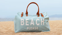 Load image into Gallery viewer, Baby Blue Beach Please Bag Unisex
