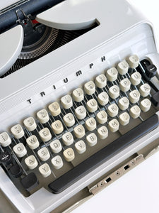 Triumph Gabrielle 10 Typewriter - Made in Germany