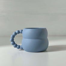 Load image into Gallery viewer, Baby Blue Stacked Mug
