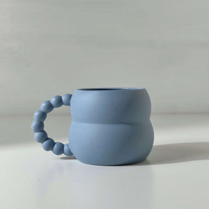 Baby Blue Stacked Mug