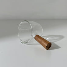 Load image into Gallery viewer, Mini Espresso Pot with wooden handle
