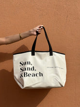 Load image into Gallery viewer, &quot;Sun Sand &amp; Beach&quot; Beach Bag
