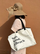 Load image into Gallery viewer, &quot;Sun Sand &amp; Beach&quot; Beach Bag
