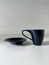 Load image into Gallery viewer, Blue Minimalist Turkish Coffee Espresso Cup
