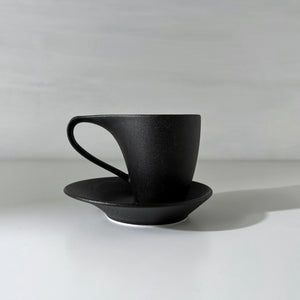 Black Minimalist Turkish Coffee Espresso Cup
